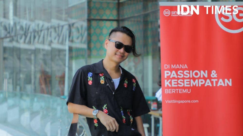 Mark Ong dalam acara perkenalan ambassador STB pada Rabu (6/11). IDN TImes/Naufal Al Rahman