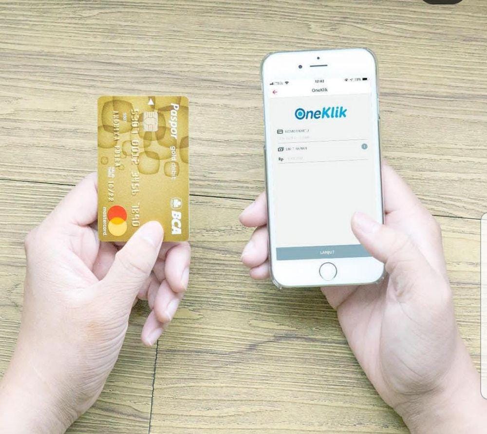 Ilustrasi cashless (Sumber: Instagram/goodlifebca)