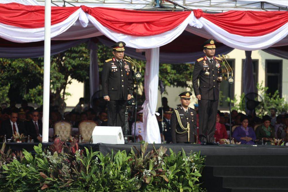 Sertijab Kapolri dari Tito Karnavian ke Idham Azis (Dok.Kemendagri)