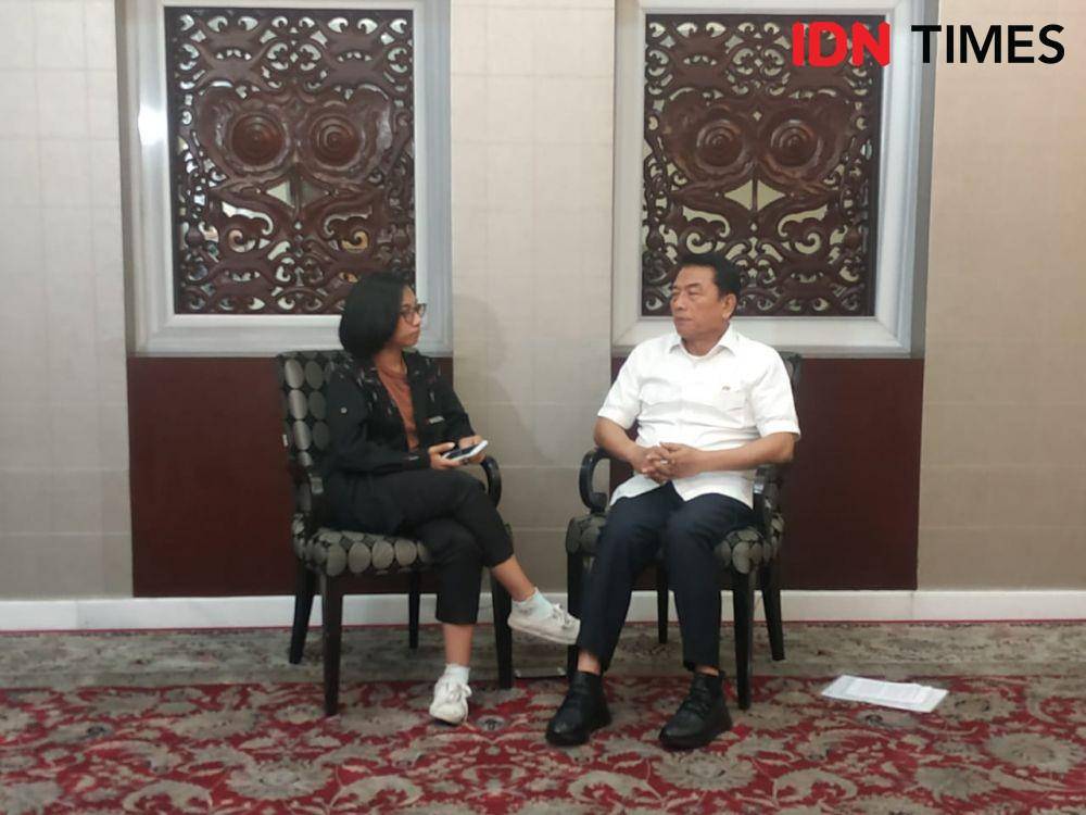 Kepala Staf Kepresidenan Indonesia Dr. H. Moeldoko, S.I.P. (IDN Times/Panji Galih)