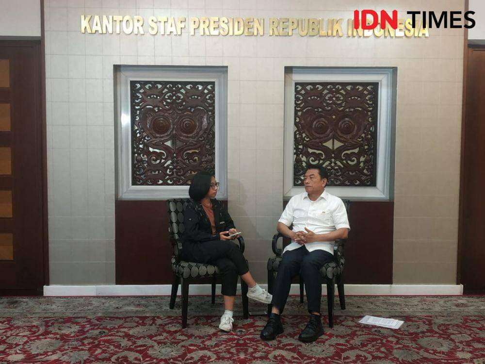 Kepala Staf Kepresidenan Indonesia Dr. H. Moeldoko, S.I.P. (IDN Times/Panji Galih)