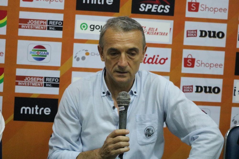 Pelatih Arema FC, Milomir Seslija mengakui tak mudah bisa mengalahkan Madura United. IDN Times/ Alfi Ramadana