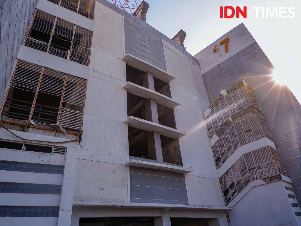 Kondisi terkini Stadion Gelora Bung Tomo sebelum direnovasi pada 9 November 2019. IDN Times/Reza Iqbal