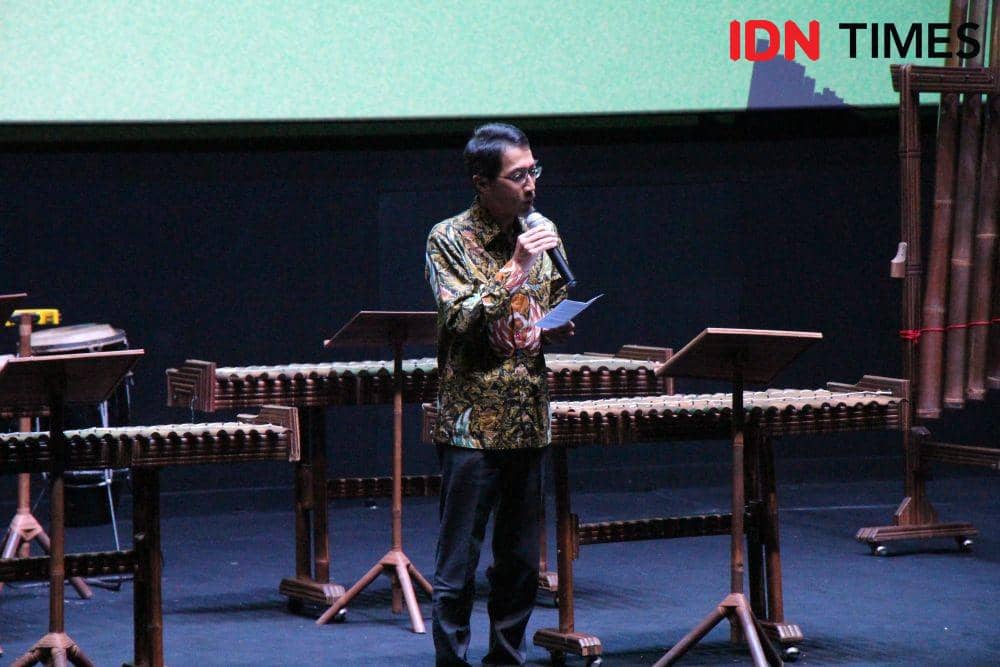 Keiichi Ono selaku Deputy Chief of Mission of The Embassy of Japan in Indonesia dalam opening JFF 2019, di Jakarta, pada 7 November 2019. IDN Times/Nadia Umara