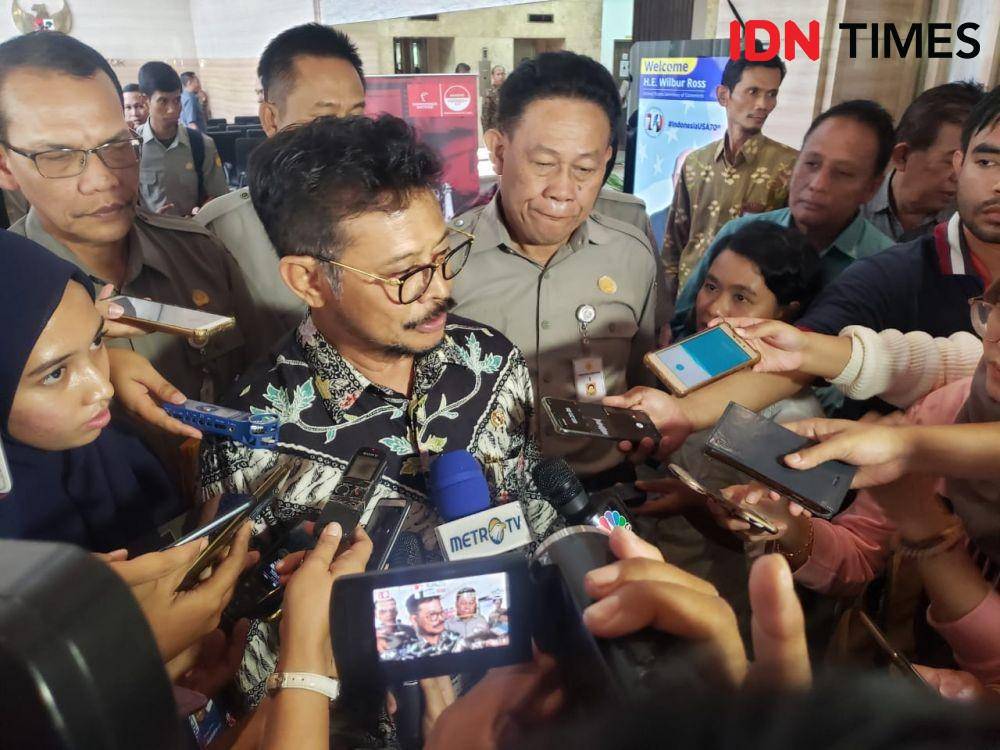 Menteri Pertanian, Syahrul Yasin Limpo (IDN Times/Hana Adi Perdana)