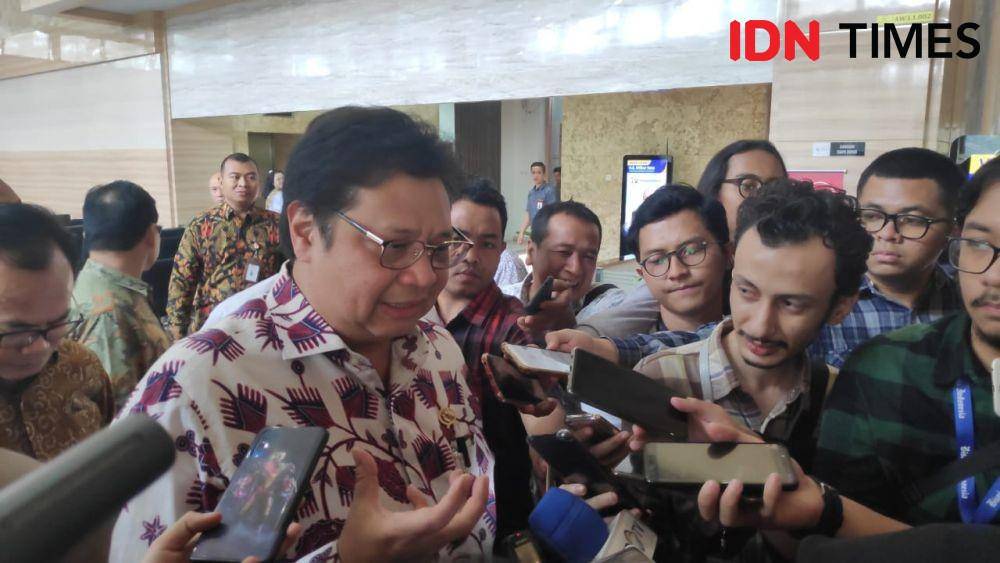 Menteri Koordinator Bidang Perekonomian, Airlangga Hartarto (IDN Times/Hana Adi Perdana)