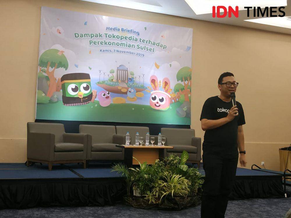 External Communications Lead Tokopedia, Ekhel Chandra Wijaya (IDN Times/Axel Joshua Harianja)