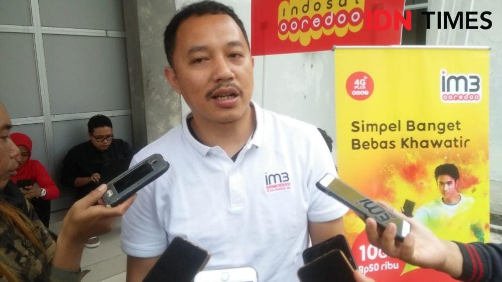 VP Head of PR and Brand Activation Indosat Ooredoo, Benny Hutagalung. IDN Times/Surya Aditya