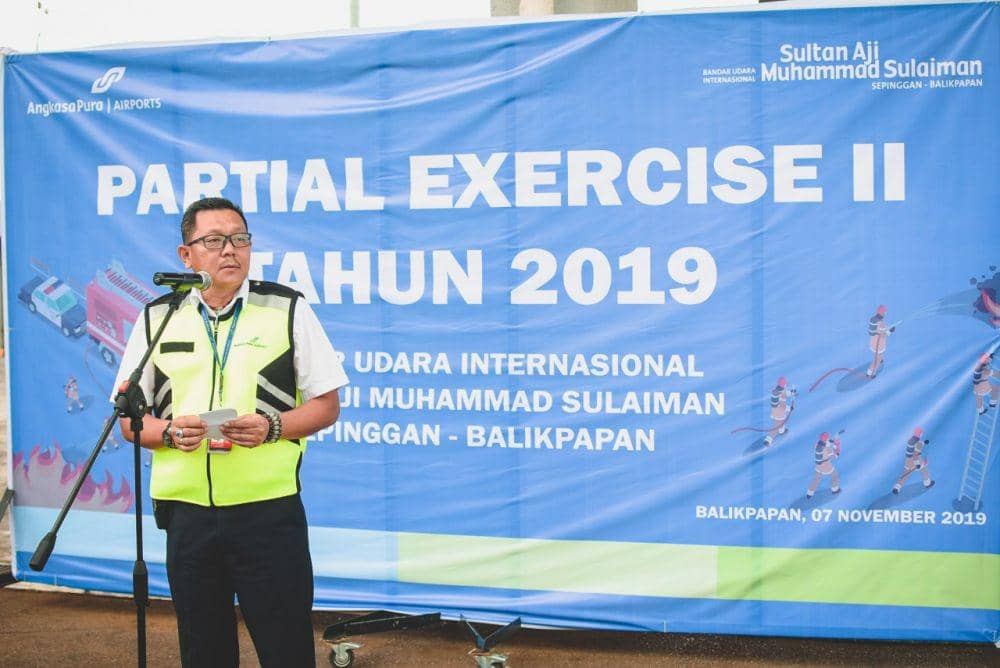 PTS General Manager Bandara SAMS Sepinggan, Erik Susanto. Sumber: Humas Bandara SAMS Sepinggan