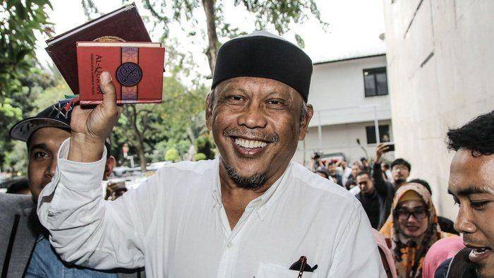 (Politikus PAN Eggi Sudjana) ANTARA FOTO/Jaya Kusuma