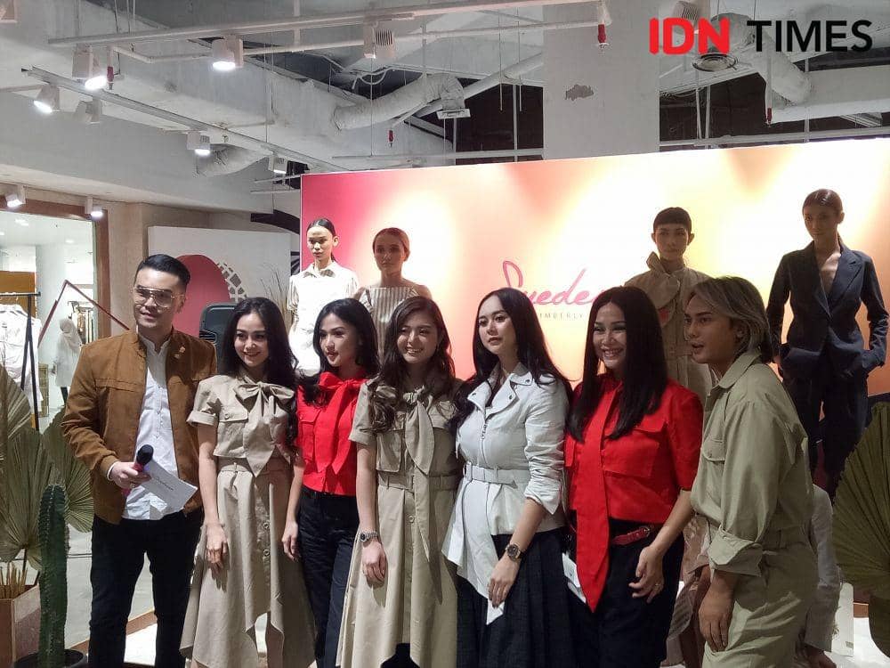 Launching Suedeson di Senayan City Jakarta. 8 November 2019. IDN Times/Syarifah Noer Aulia