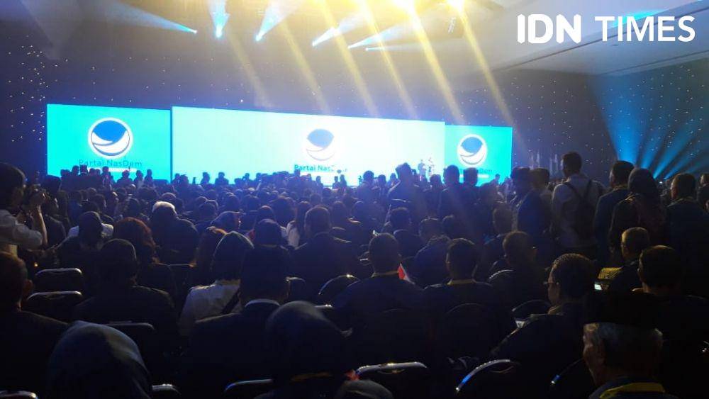 (Kongres ke-8 Partai NasDem) IDN Times/Muhammad Iqbal