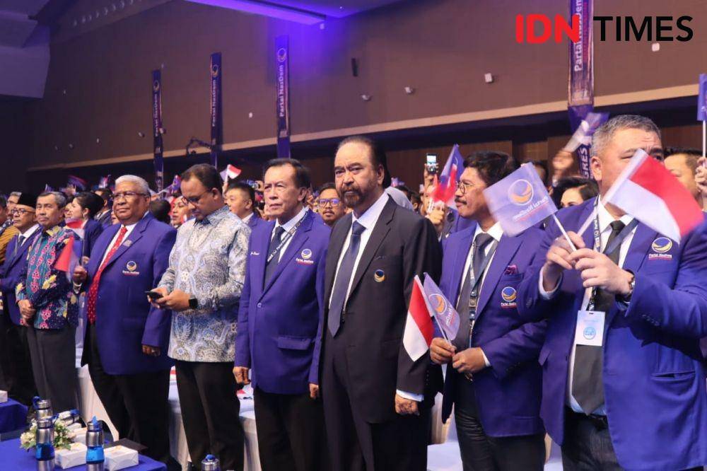(Kongres ke-8 Partai Nasdem) IDN Times/Muhammad Iqbal