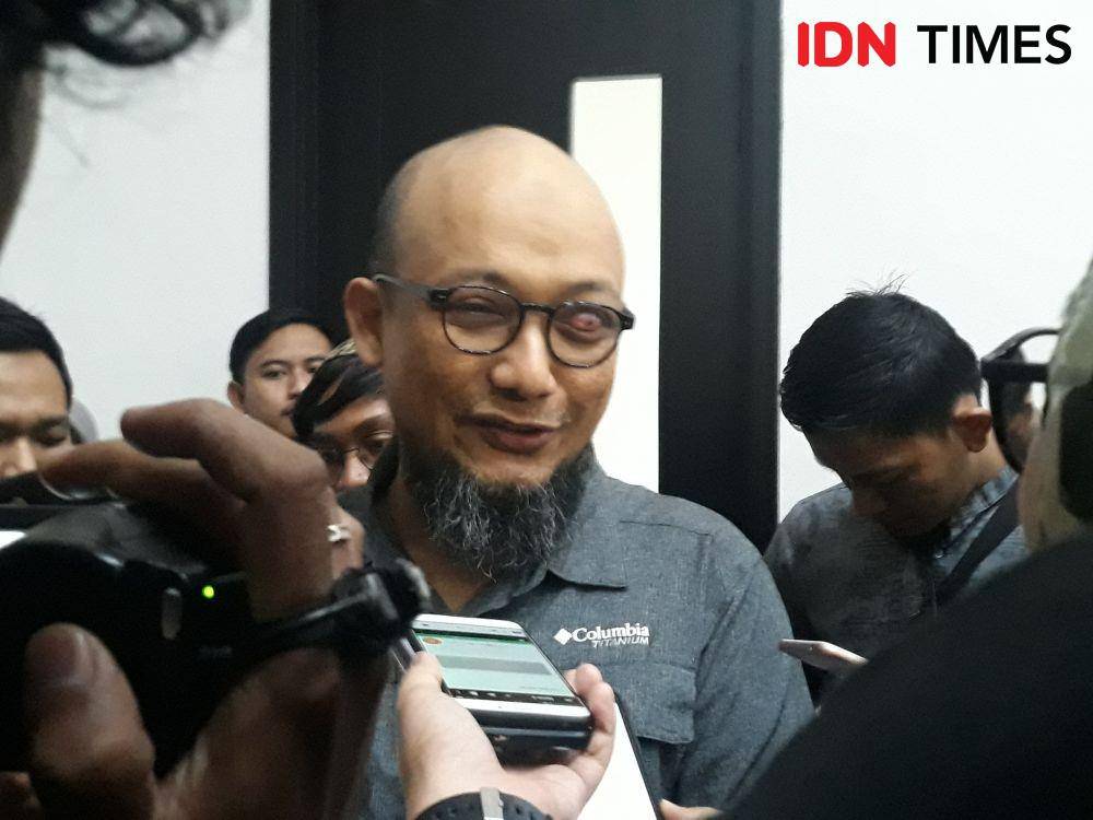 Penyidik senior KPK Novel Baswedan. (IDN Times/Margith Juita Damanik)