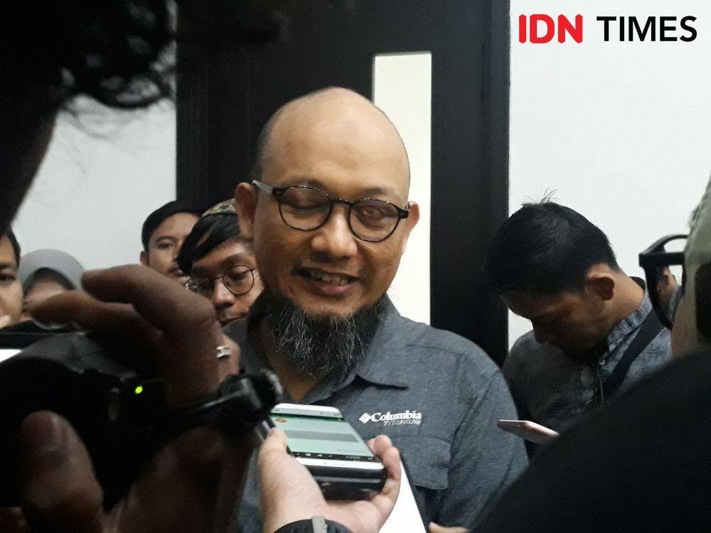 Penyidik senior KPK Novel Baswedan. (IDN Times/Margith Juita Damanik)
