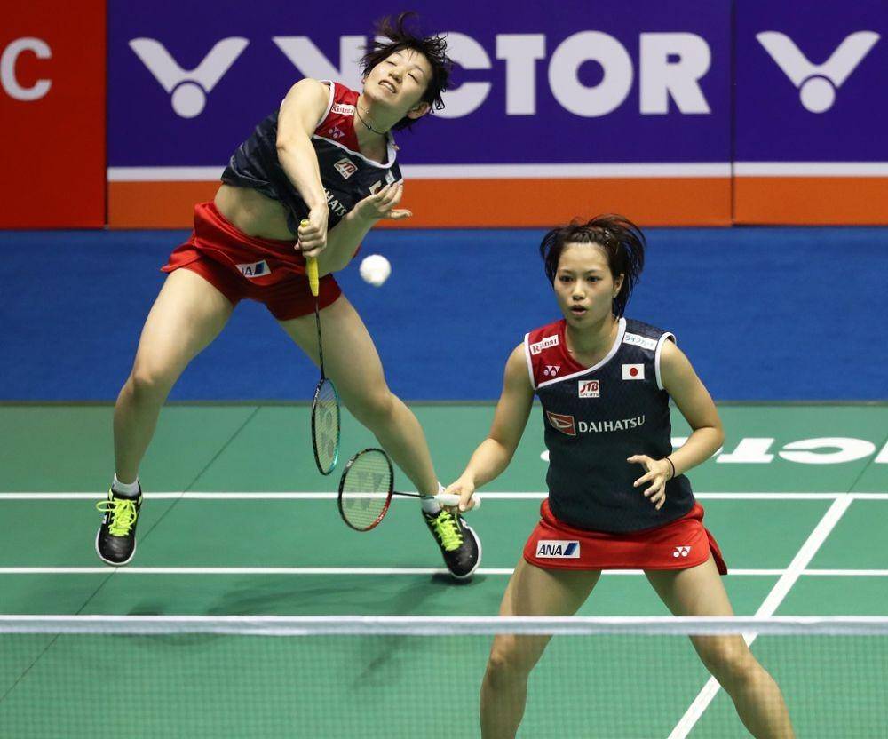 Ganda putri andalan Jepang, Yuki Fukushima/Sayaka Hirota. Bwfbadminton.com