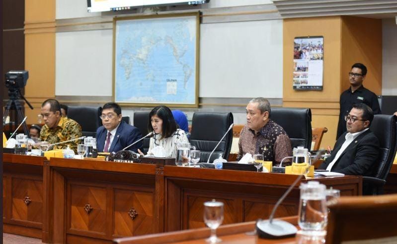 Komisi I DPR Rapat Kerja dengan Menteri Komunikasi dan Informatika membahas Rencana Kerja Kemenkominfo Tahun Anggaran 2020, Selasa, 5 November 2019 (Twitter/@DPR_RI)