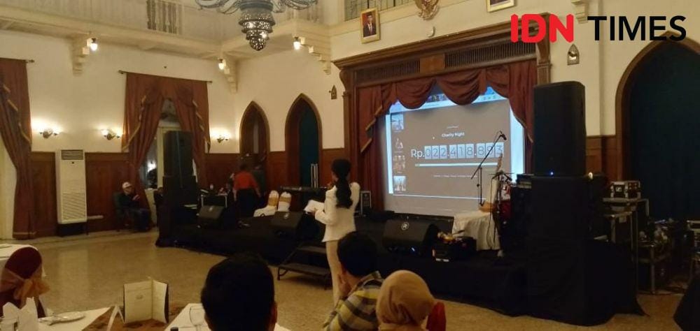 Capaian donasi Garda Pangan hingga pukul 19.00 WIB, Minggu malam (10/11). IDN Times/Idfy