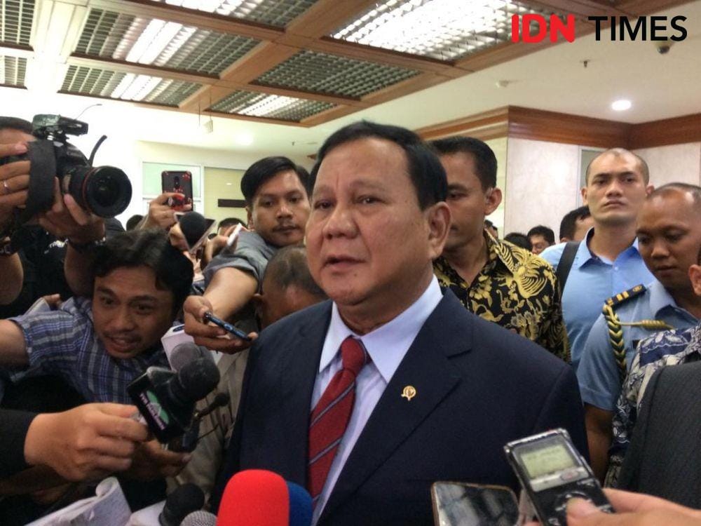 Menteri Pertahanan Prabowo Subianto (IDN Times/Irfan Fathurohman)