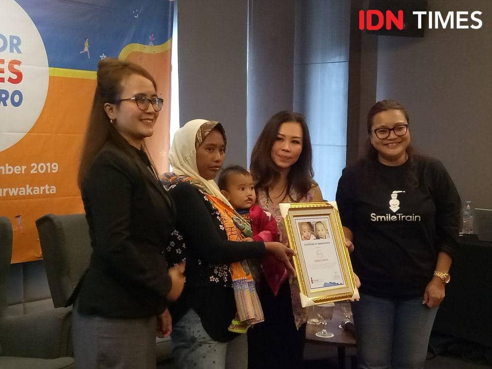 Smile Train di Purwakarta. 10 November 2019. IDN Times/Syarifah Noer Aulia