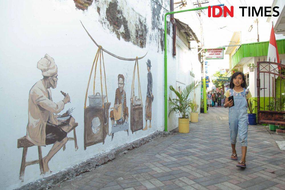 Suasana jalanan di wisata di Heritage Walk of Lawang Seketeng. IDN TImes/Reza Iqbal