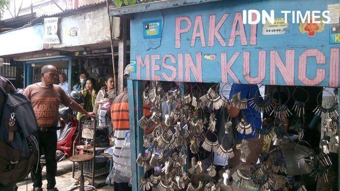 Suasana PKL Gondomanan Yogyakarta menjelang digusur, 11 November 2019. IDN Times/Pito Agustin Rudiana