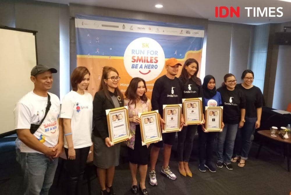 Smile Train di Purwakarta. 10 November 2019. IDN Times/Syarifah Noer Aulia