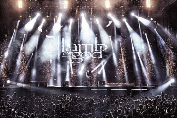 Grup musik Lamb of God di Hammersonic 2015 - Instagram.com/hammersonicfest