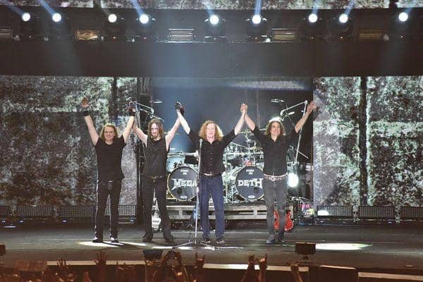 Grup musik Megadeth di Hammersonic Festival 2017 - Instagram.com/hammersonicfest