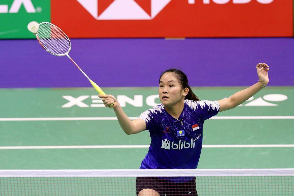 Aksi tunggal putri Indonesia Ruselli Hartawan di Hong Kong Open 2019 IDN Times/PBSI