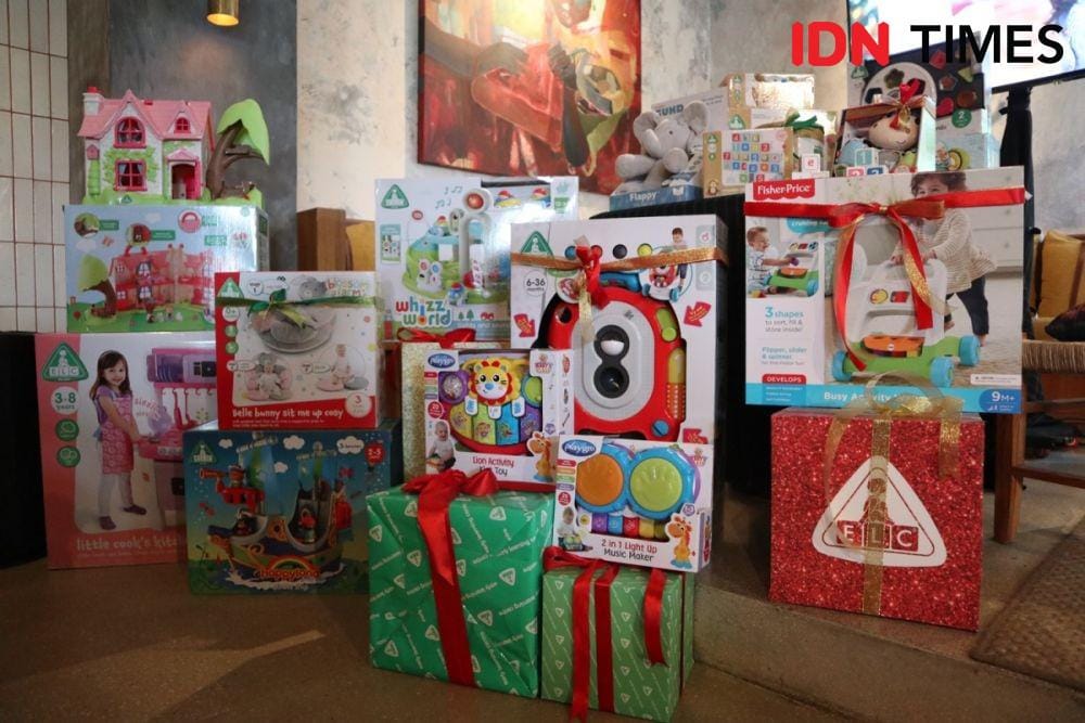 Mainan Edukatif ELC di Jakarta. 12 November 2019. IDN Times/Syarifah Noer Aulia
