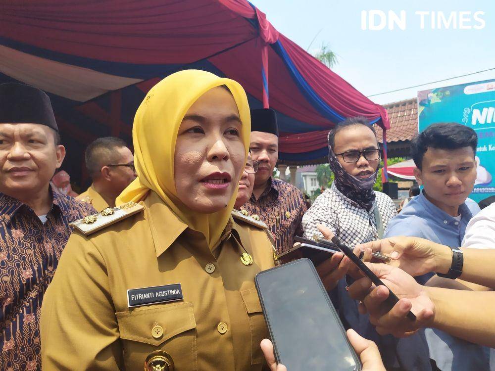 Wakil Wali Kota Palembang, Fitrianti Agustinda (IDN Times/Feny Maulia Agustinda)