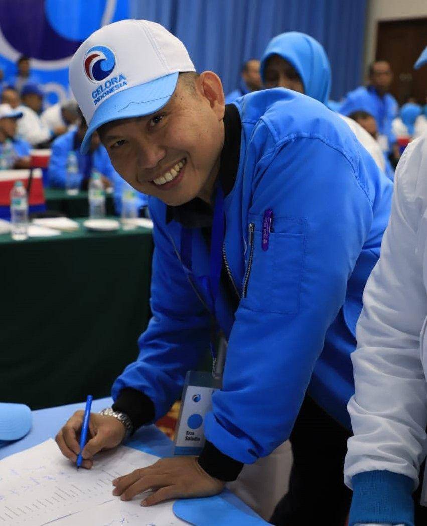 Ketua Umum DPW Partai Gelora Indonesia Sumsel, Erza Salladin/IDN Times/Istimewa