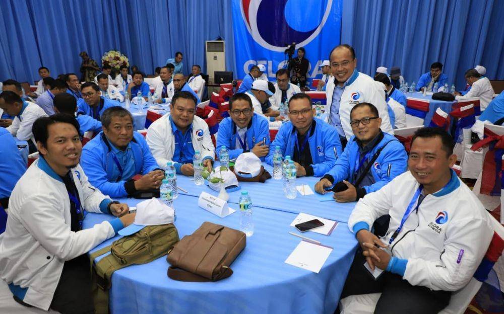Pengurus Partai Gelora Indonesia saat bersama di acara penetapan pimpinan pusat dan wilayah di Jakarta (10/11)/IDN Times/Istimewa