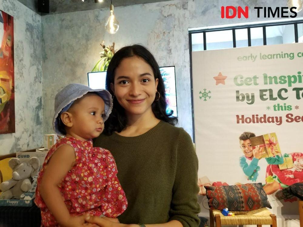 Mainan Edukatif ELC di Jakarta. Putri Marino. 12 November 2019. IDN Times/Syarifah Noer Aulia