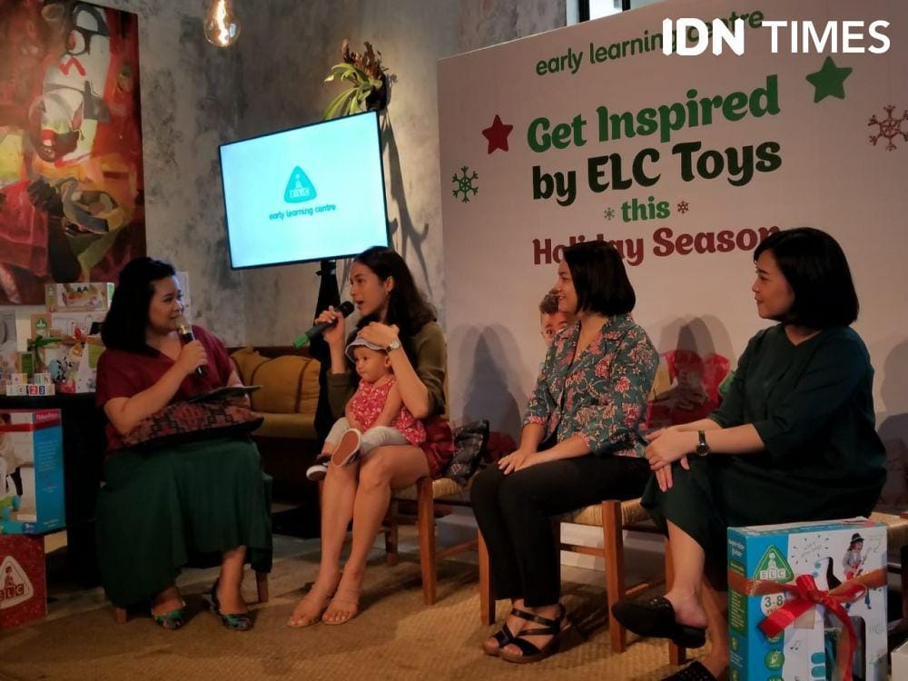 Mainan Edukatif ELC di Jakarta. 12 November 2019. IDN Times/Syarifah Noer Aulia