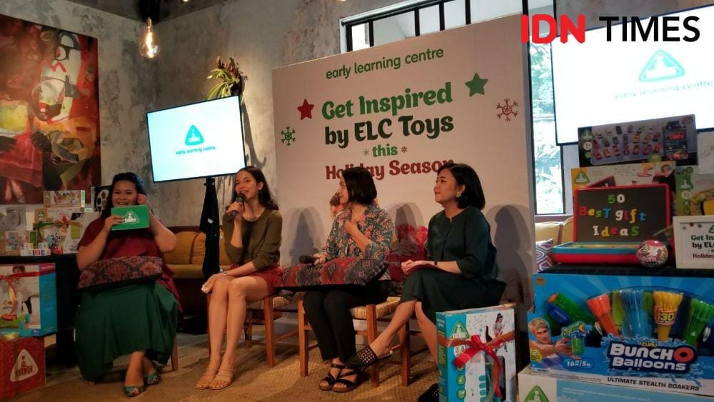 Mainan Edukatif ELC di Jakarta. 12 November 2019. IDN Times/Syarifah Noer Aulia