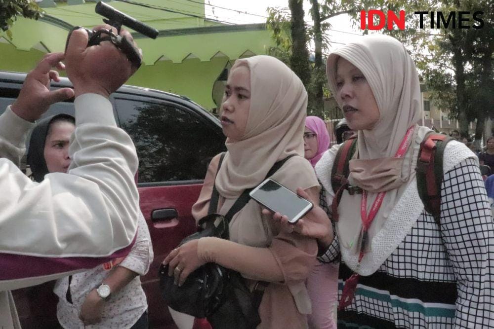Lila Mayasari saksi ledakan bom Polrestabes Medan (IDN Times/Yurika Febrianti)