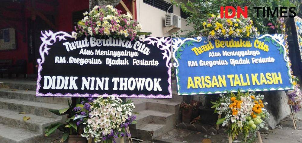 Rekan sesama seniman, Didik Nini Thowok, mengucapkan belasungkawa mengenang kepergian Djaduk Ferianto  IDN Times/Daruwaskita