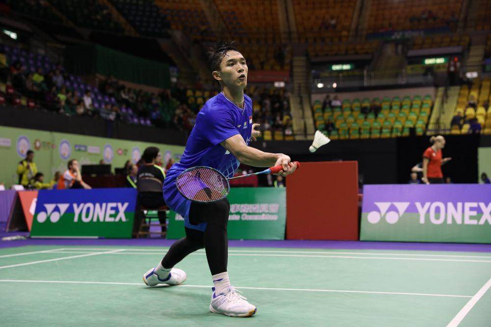 Jonatan Christie dalam turnamen BWF Super 500 Hong Kong Open 2019 IDN Times/PBSI