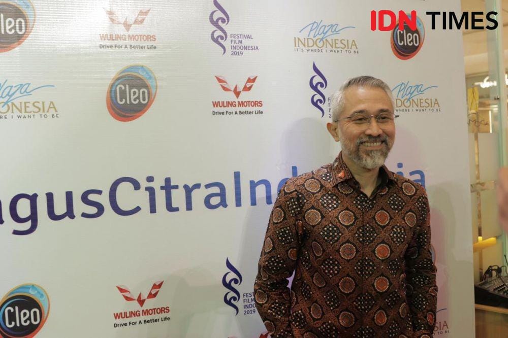 Lukman Sardi hadir di Malam nominasi Festival Film Indonesia di Plaza Indonesia, (12/11). IDN Times/Erfah Nanda