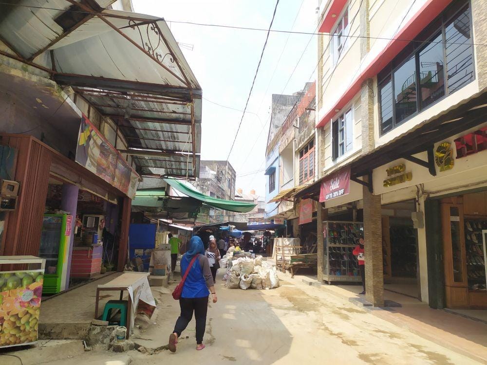 Bekas lokasi pempek unyil Palembang Jalan Kepandean (IDN Times/Feny Maulia Agustin)