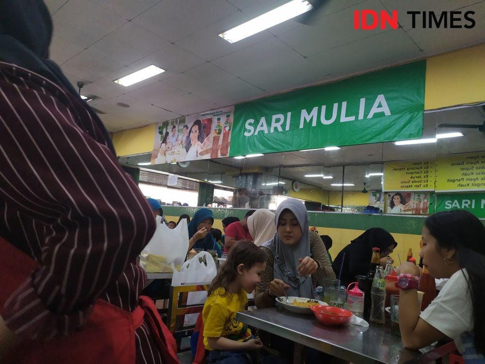 Mie Ayam Sari Mulia Palembang, (IDN Times/Feny Maulia Agustin)