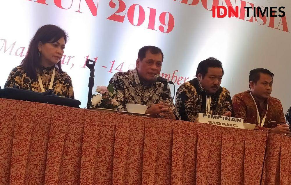 (Nurdin Halid, dua dari kiri) IDN Times/Aan Pranata