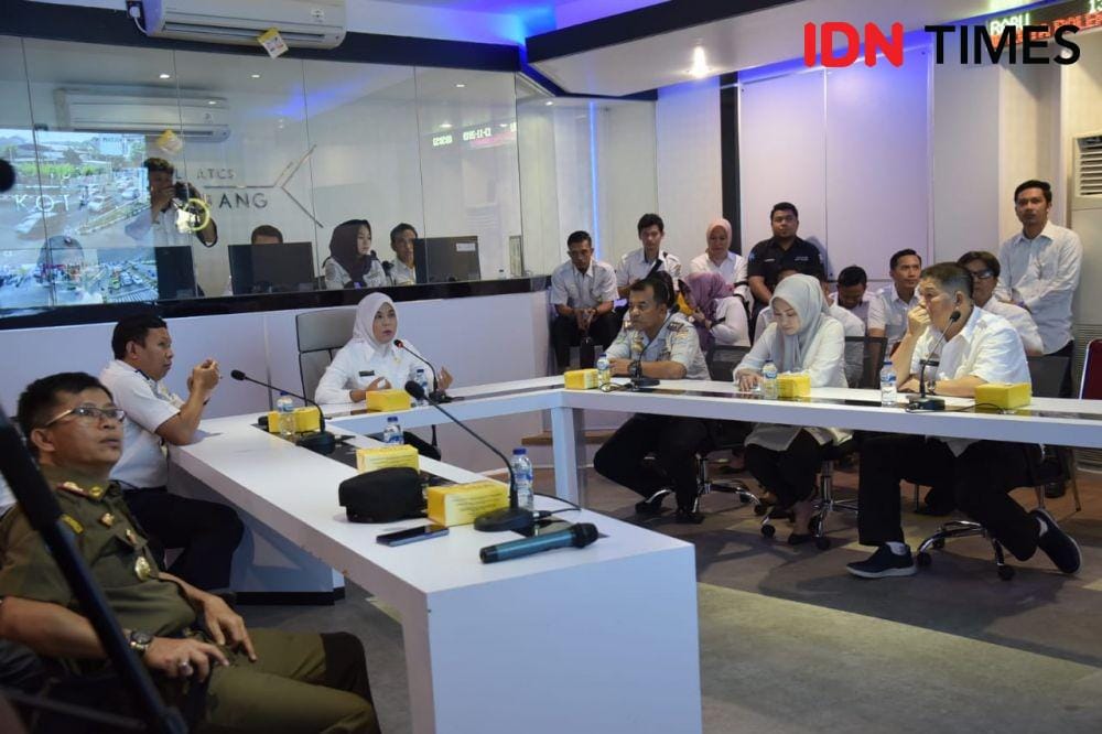 Rapat sosialisasi CCTV sistem ATCS di Palembang (IDN Times/Feny Maulia Agustin)