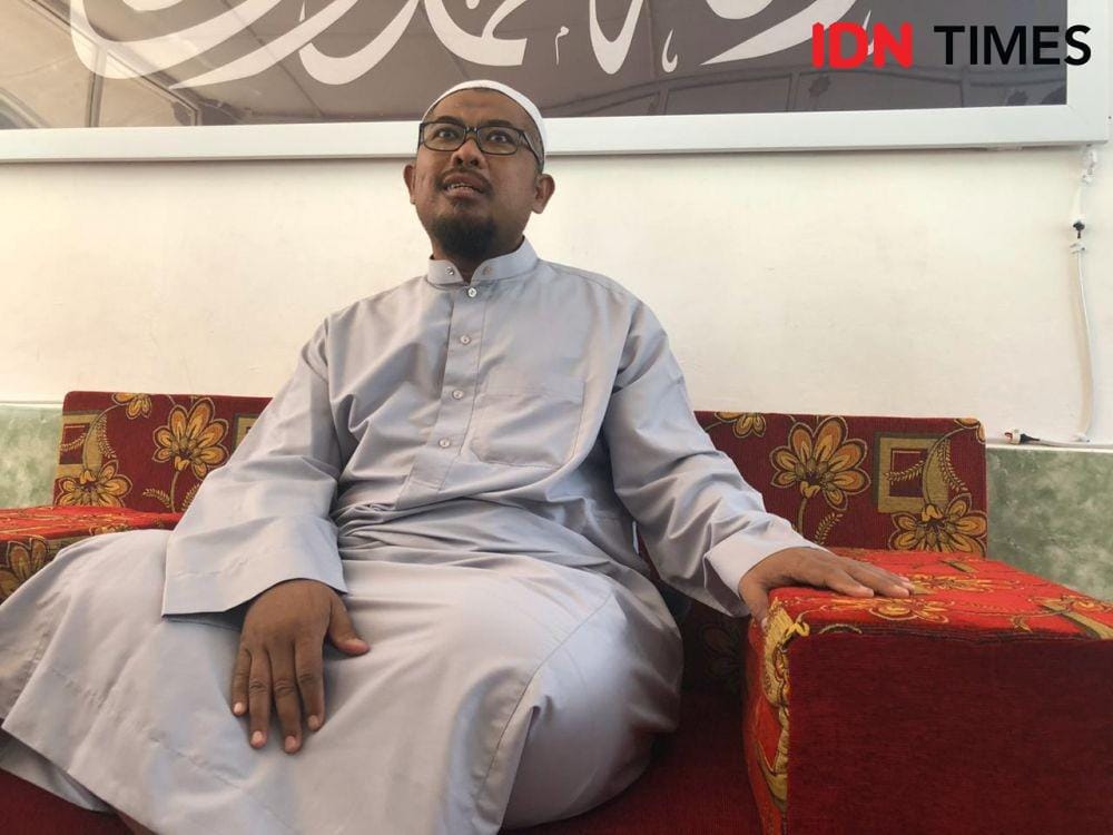 Ustad Taufik semasa hidup (IDN Times/Rangga Erfizal)