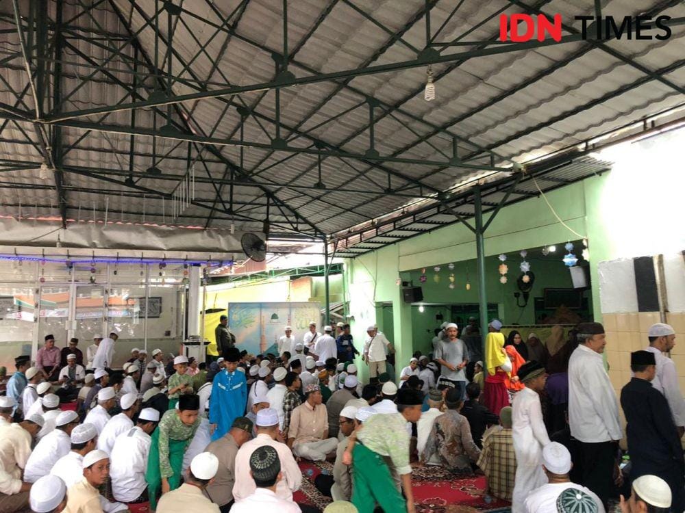 Suasana rumah duka di Pedatun Laut 12 Ulu Palembang (IDN Times/Rangga Erfizal)