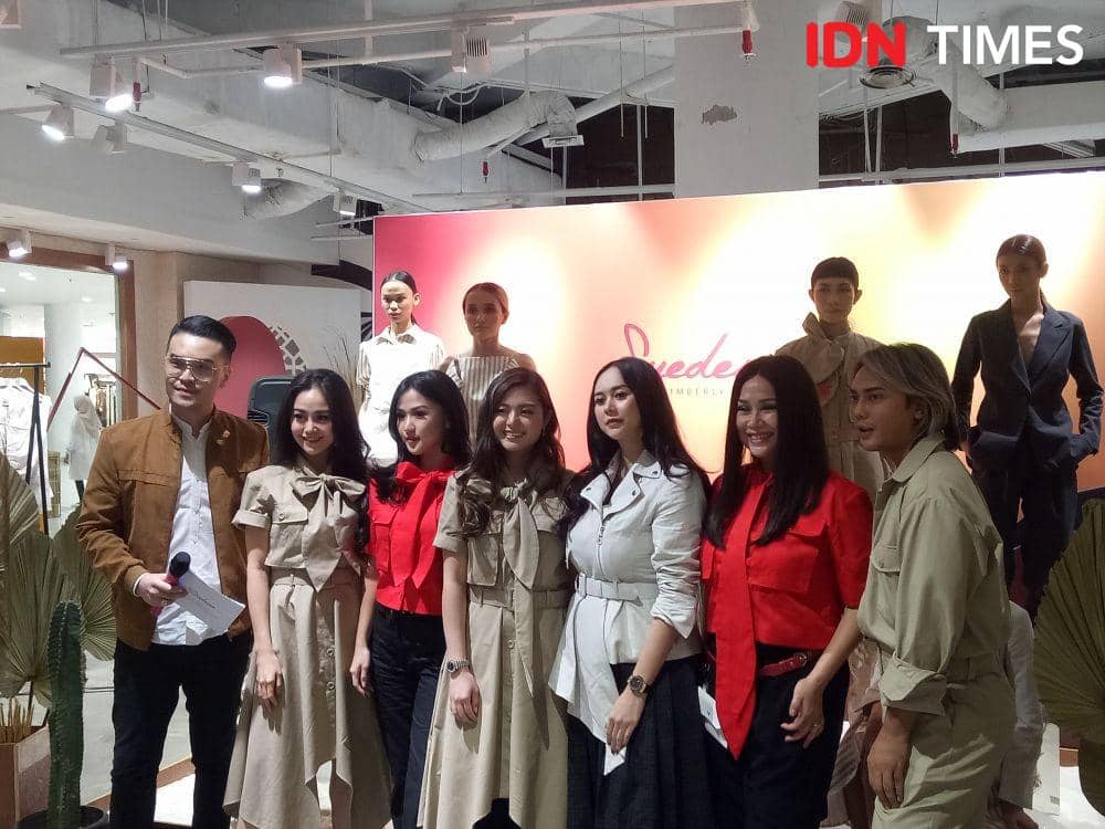 Launching Suedeson di Senayan City, Jakarta. 8 November 2019. IDN Times/Syarifah Noer Aulia