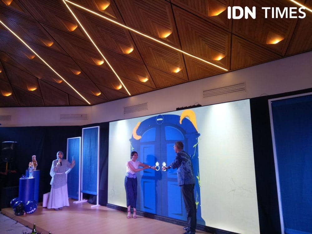Nivea World of Imagination di Senayan, Jakarta. 13 November 2019. IDN Times/Syarifah Noer Aulia