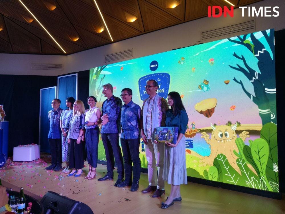 Nivea World of Imagination di Senayan, Jakarta. 13 November 2019. IDN Times/Syarifah Noer Aulia